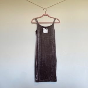Zara Velvet Bodycon Dress